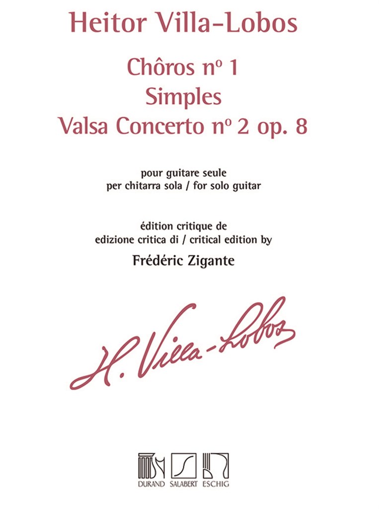 Chôros No 1 - Simples - Valsa Concerto No 2 Op. 8